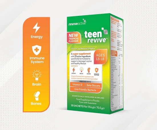 Teen Revive Active Tropical Flavour - 20 pack